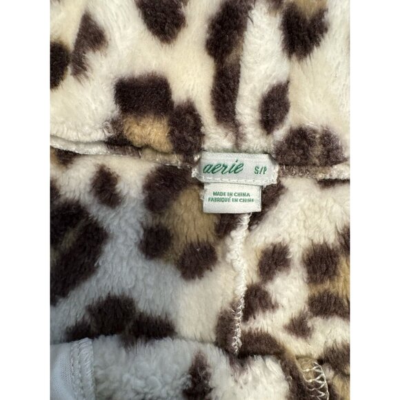 Aerie Cheetah Leopard Pockets Soft Size Small Shorts - Picture 4 of 6